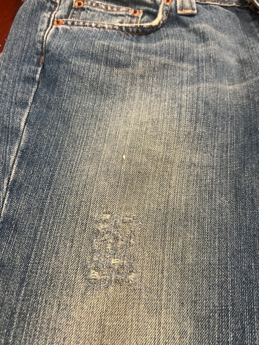 Y2K Hippie Unicorn Embroidered Rare Grunge Jeans - Picture 10 of 10